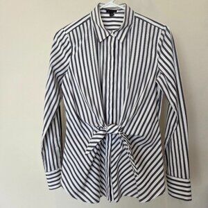 Ann Taylor Striped Blouse